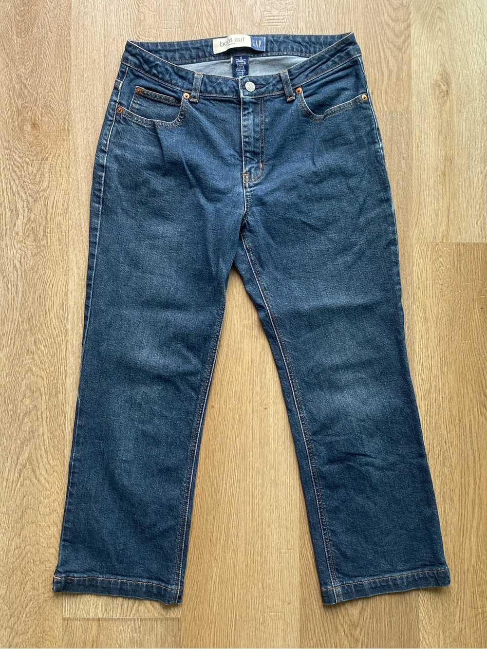 Vintage Gap Boot Cut Crop Jeans